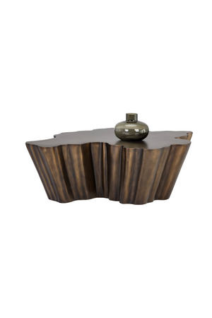   Modern European furniture - Antique Bronze Freeform Coffee Table - www.oroa.com | Oroa.com
