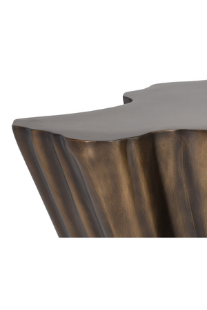   Modern European furniture - Antique Bronze Freeform Coffee Table - www.oroa.com | Oroa.com