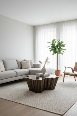  Modern European furniture - Antique Bronze Freeform Coffee Table - www.oroa.com | Oroa.com