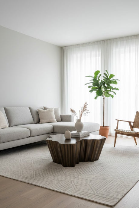   Modern European furniture - Antique Bronze Freeform Coffee Table - www.oroa.com | Oroa.com