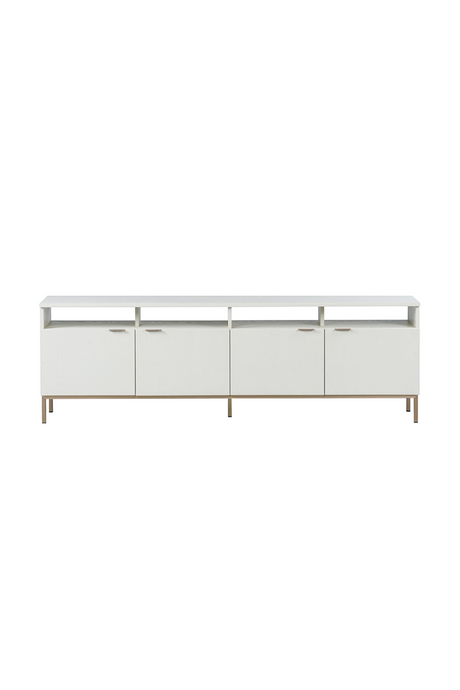   Modern European furniture - Cream Oak 4-Door Modular Cabinet - www.oroa.com | Oroa.com