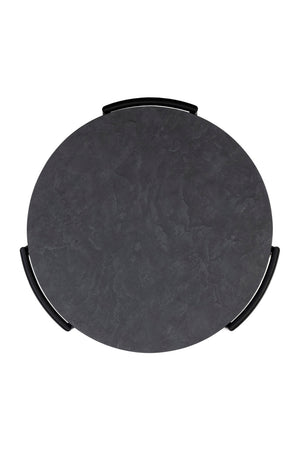   Modern European furniture - Black 2-Layer Indoor/Outdoor Side Table - www.oroa.com | Oroa.com