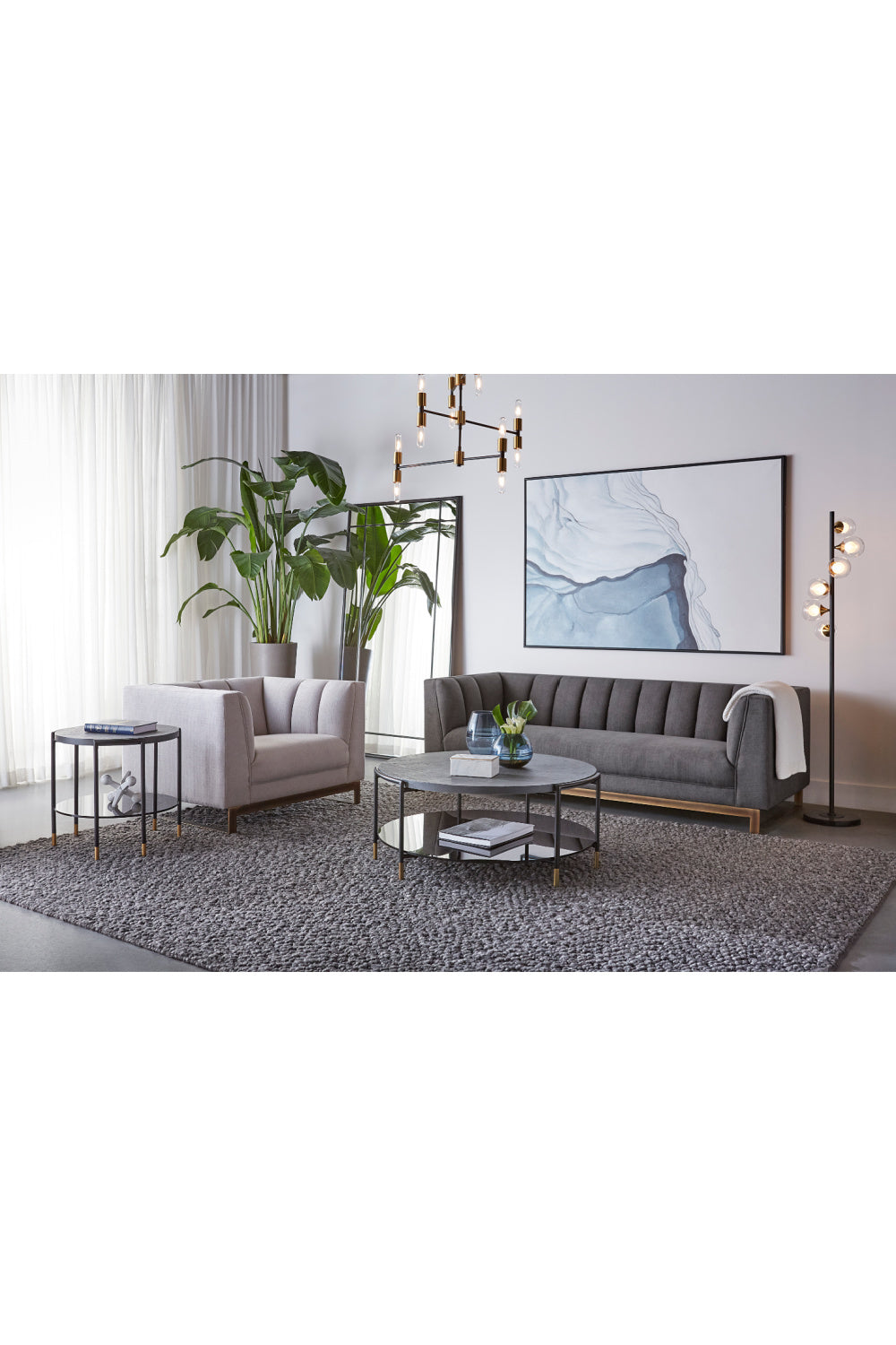   Modern European furniture - Black 2-Layer Indoor/Outdoor Side Table - www.oroa.com | Oroa.com