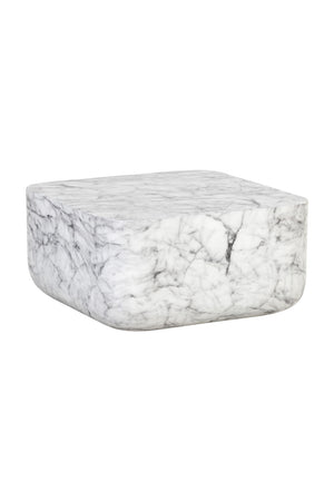   Modern European furniture - Square Marble-Inspired Coffee Table - www.oroa.com | Oroa.com