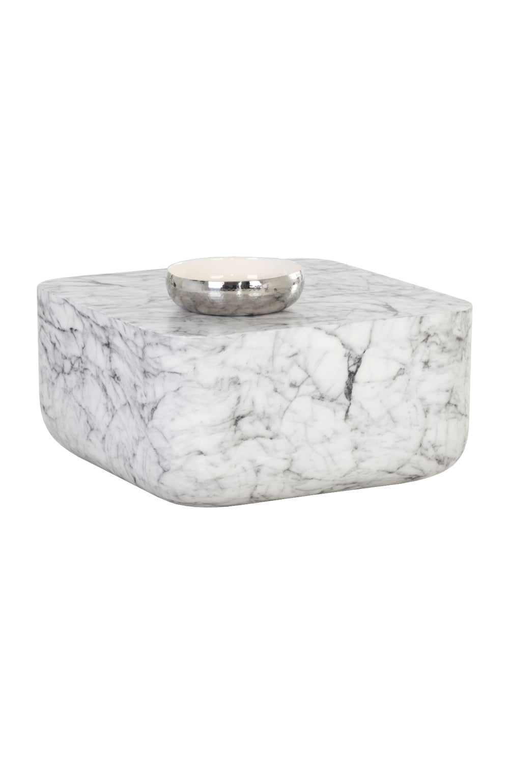   Modern European furniture - Square Marble-Inspired Coffee Table - www.oroa.com | Oroa.com