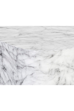   Modern European furniture - Square Marble-Inspired Coffee Table - www.oroa.com | Oroa.com