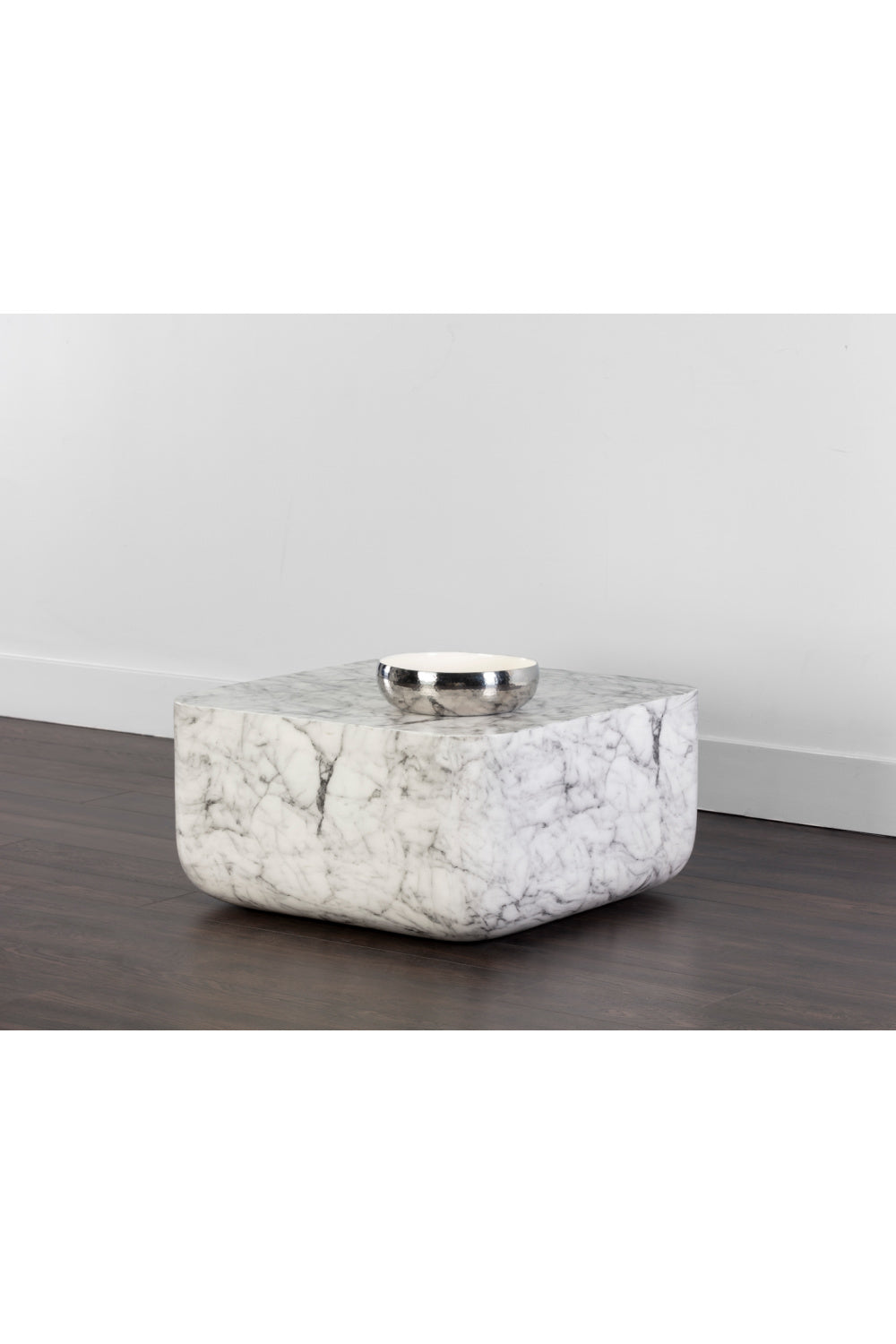   Modern European furniture - Square Marble-Inspired Coffee Table - www.oroa.com | Oroa.com
