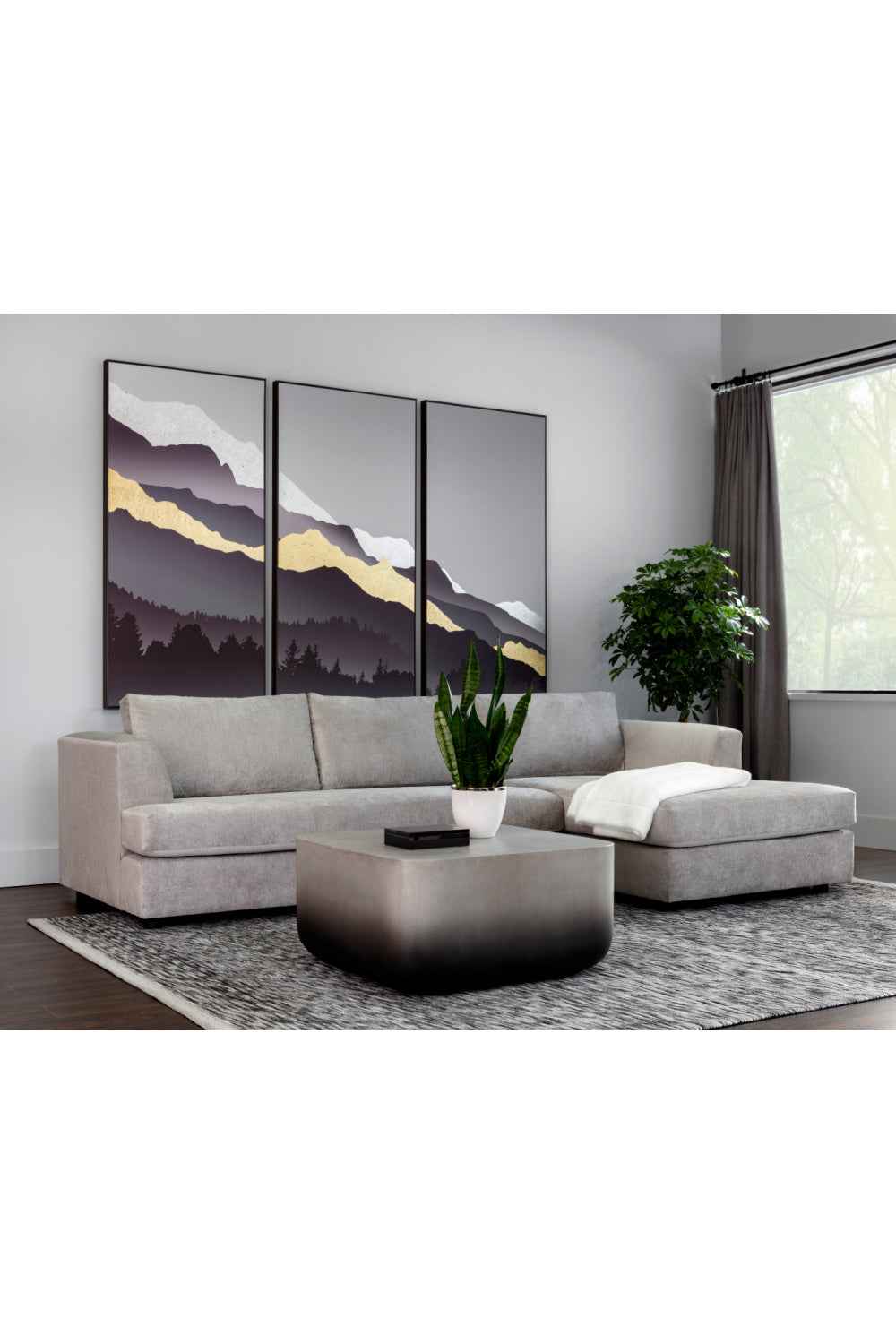   Modern European furniture - Square Marble-Inspired Coffee Table - www.oroa.com | Oroa.com