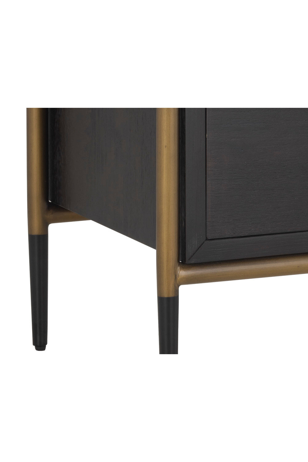   Modern European furniture - Acacia Veneer 2-Drawer Nightstand - www.oroa.com | Oroa.com