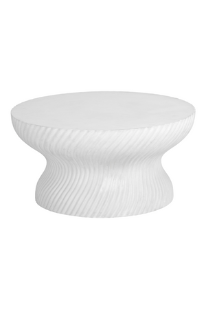   Modern European furniture - Swirl-Base Concrete Coffee Table - www.oroa.com | Oroa.com