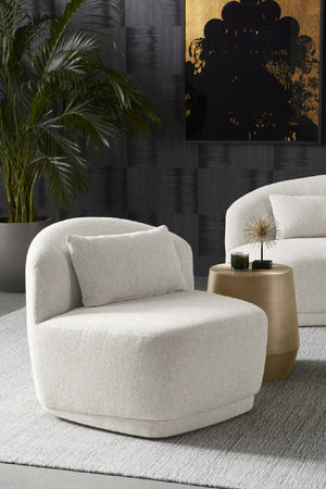   Modern European furniture - Armless Swivel Lounge Chair - www.oroa.com | Oroa.com