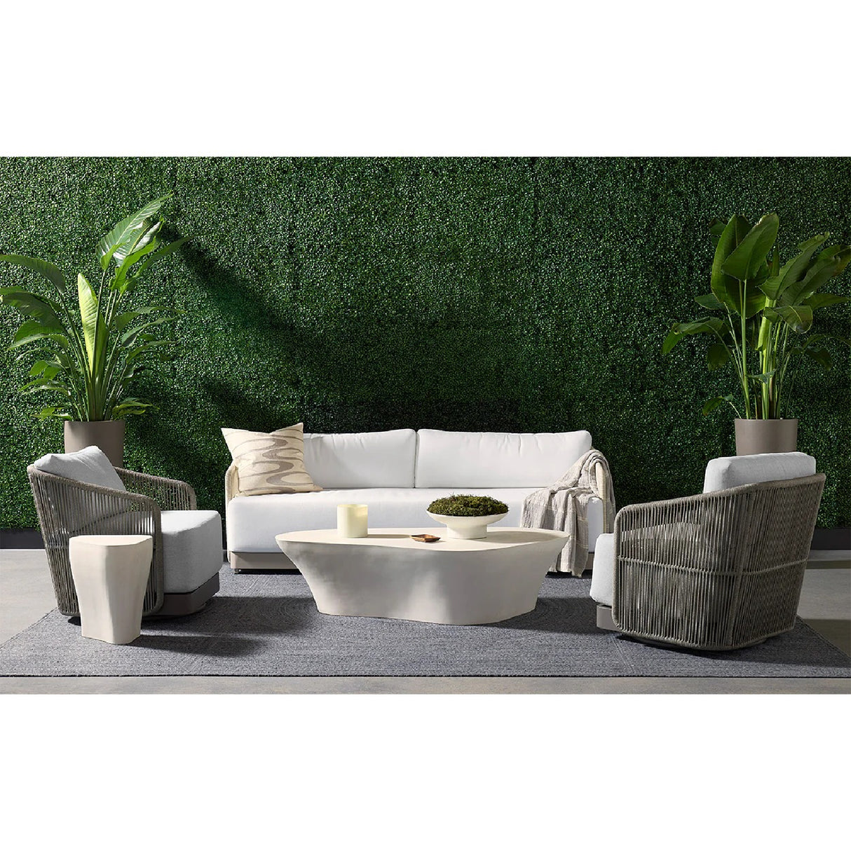   Modern European furniture - White Freeform Coffee Table - www.oroa.com | Oroa.com