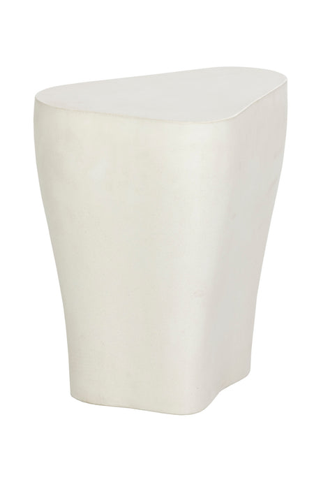   Modern European furniture - White Freeform Indoor/Outdoor End Table S - www.oroa.com | Oroa.com