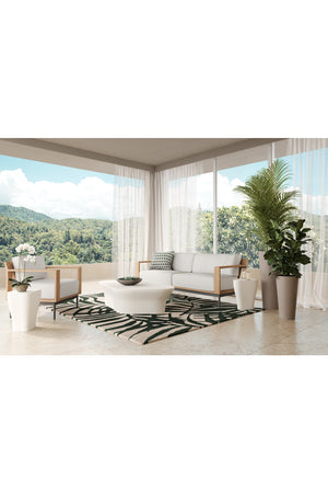   Modern European furniture - White Freeform Indoor/Outdoor End Table S - www.oroa.com | Oroa.com