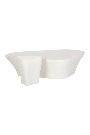   Modern European furniture - White Freeform Indoor/Outdoor End Table S - www.oroa.com | Oroa.com