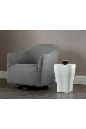   Modern European furniture - White Freeform Indoor/Outdoor End Table S - www.oroa.com | Oroa.com