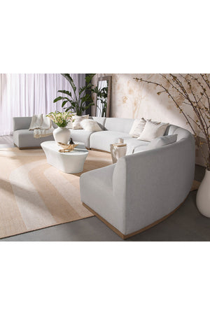   Modern European furniture - White Freeform Indoor/Outdoor End Table S - www.oroa.com | Oroa.com