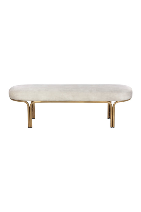   Modern European furniture - Oval Upholstered Bench - www.oroa.com | Oroa.com