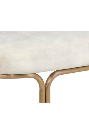   Modern European furniture - Oval Upholstered Bench - www.oroa.com | Oroa.com
