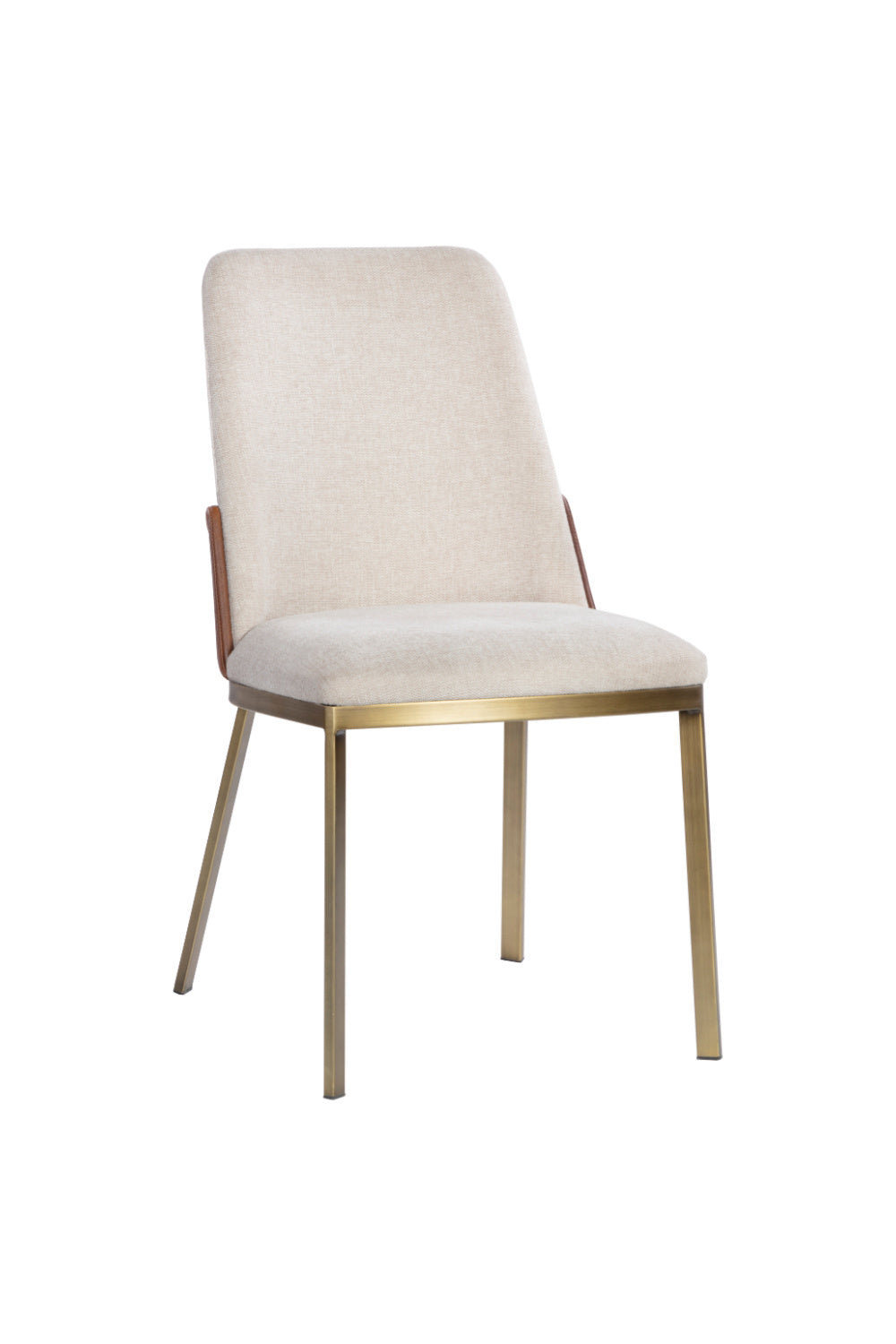   Modern European furniture - Leather Back Dining Chairs (2) - www.oroa.com | Oroa.com