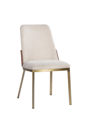   Modern European furniture - Leather Back Dining Chairs (2) - www.oroa.com | Oroa.com