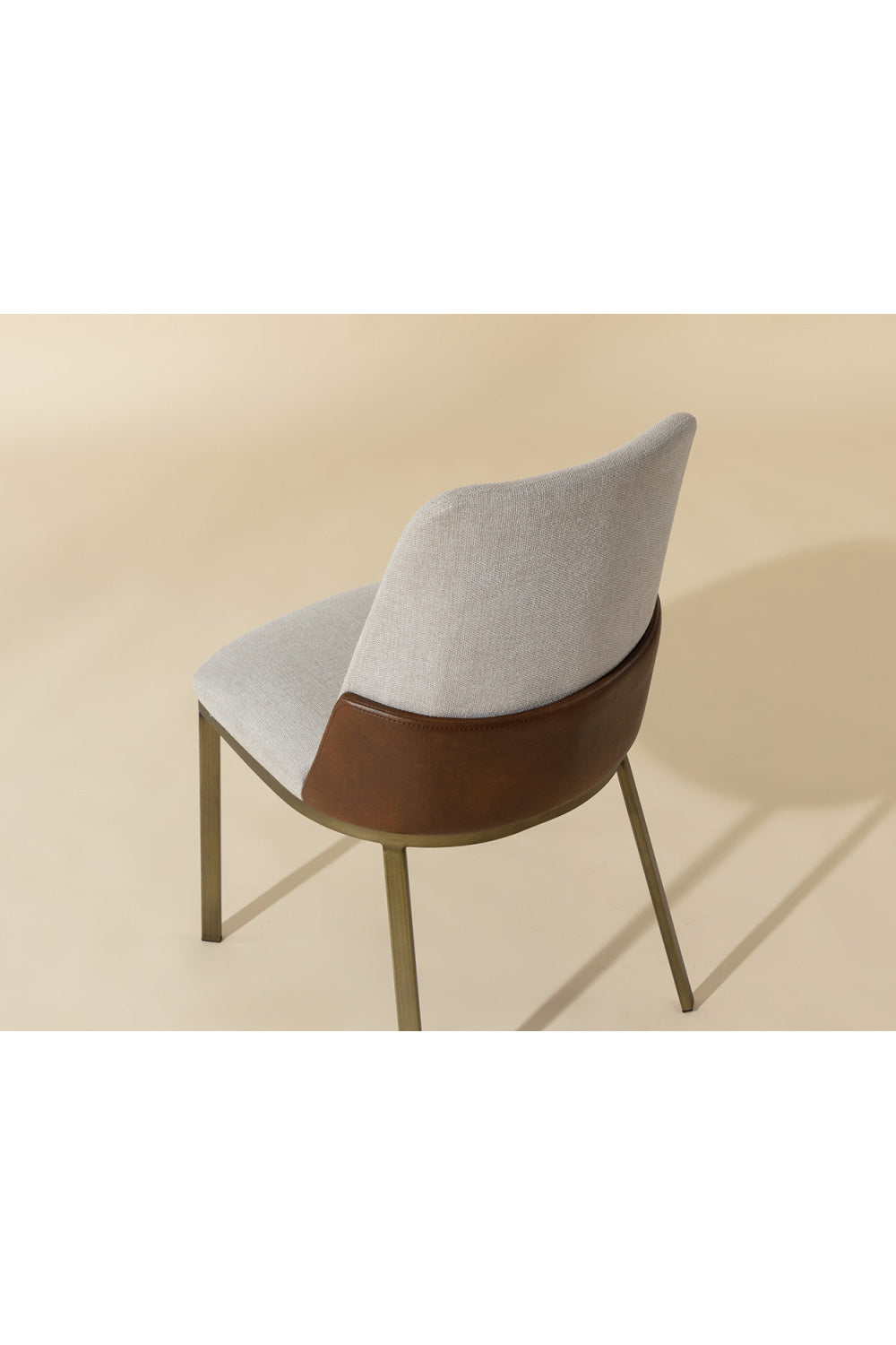   Modern European furniture - Leather Back Dining Chairs (2) - www.oroa.com | Oroa.com