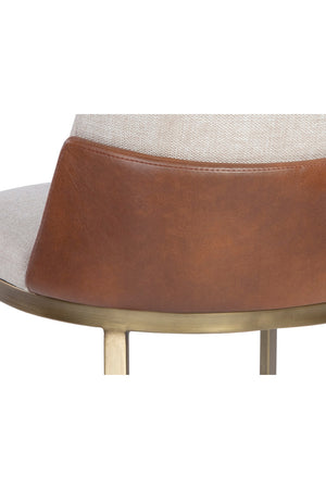   Modern European furniture - Leather Back Dining Chairs (2) - www.oroa.com | Oroa.com