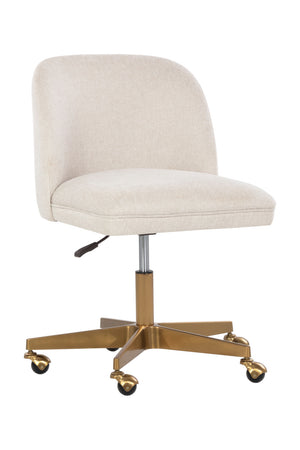   Modern European furniture - White Adjustable Office Chair - www.oroa.com | Oroa.com