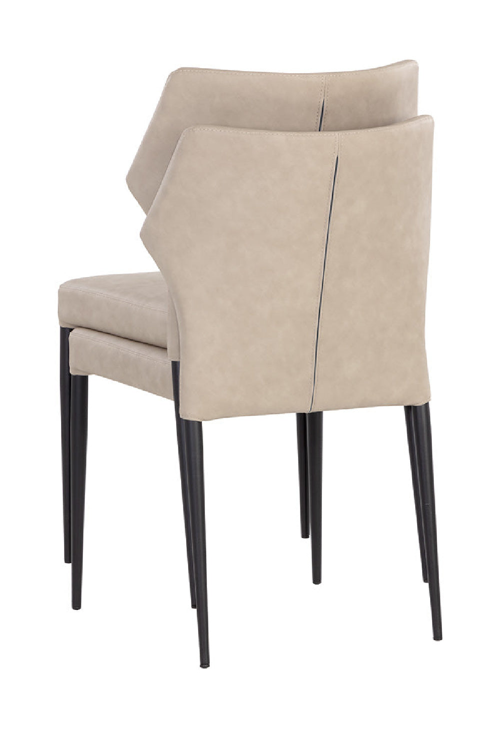   Modern European furniture - Stackable Modern Dining Chairs (2) - www.oroa.com | Oroa.com