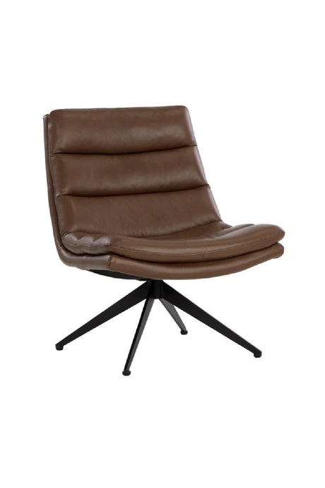   Modern European furniture - Curved Swivel Lounge Chair - www.oroa.com | Oroa.com
