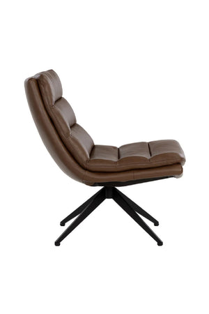   Modern European furniture - Curved Swivel Lounge Chair - www.oroa.com | Oroa.com