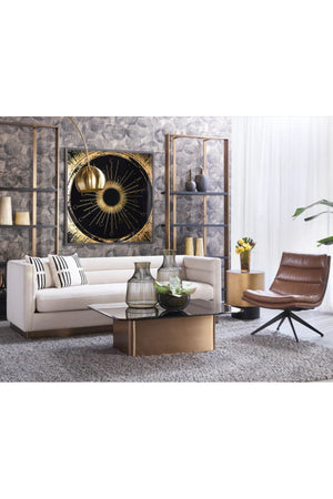   Modern European furniture - Curved Swivel Lounge Chair - www.oroa.com | Oroa.com
