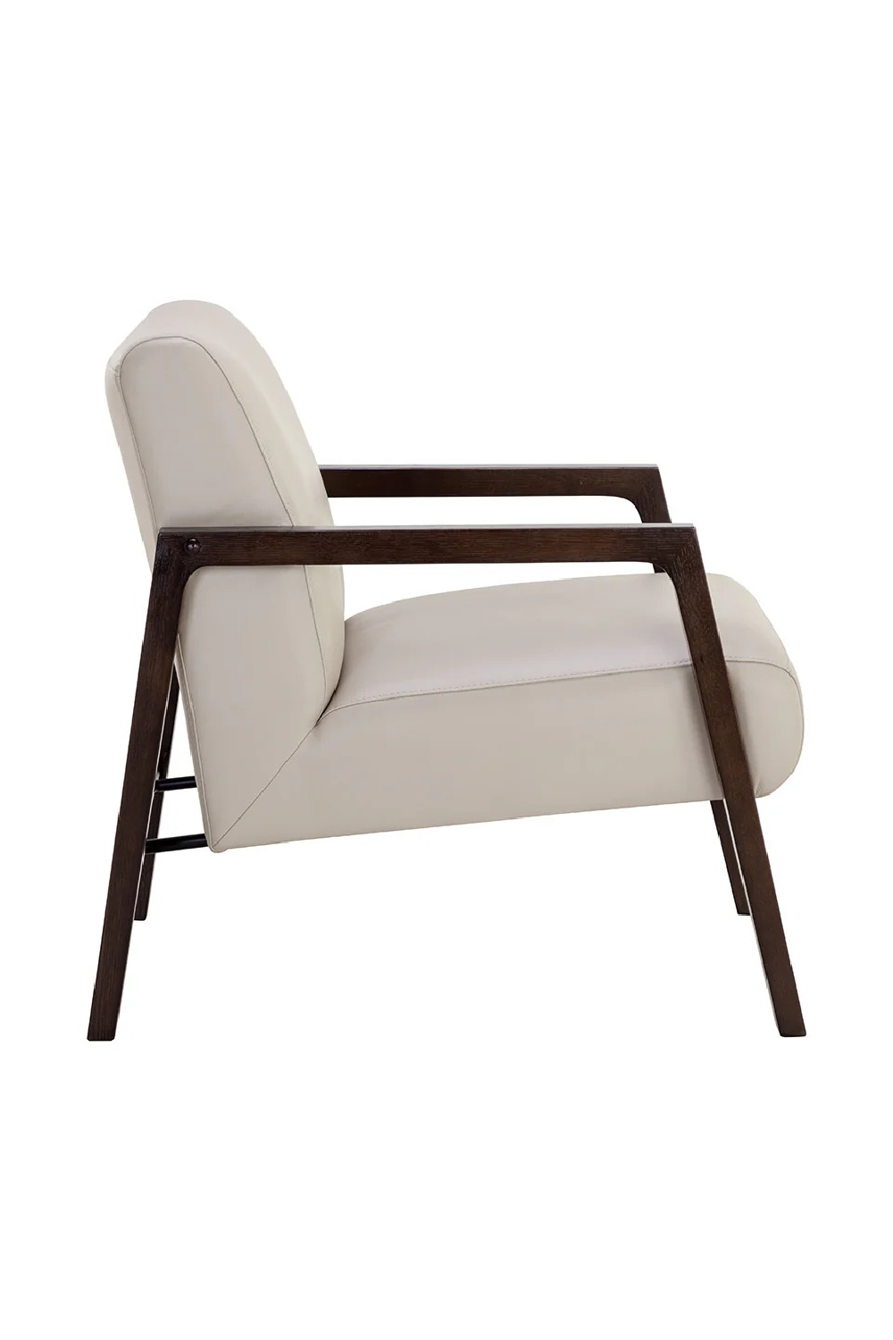   Modern European furniture - Light Gray Leather Lounge Chair - www.oroa.com | Oroa.com