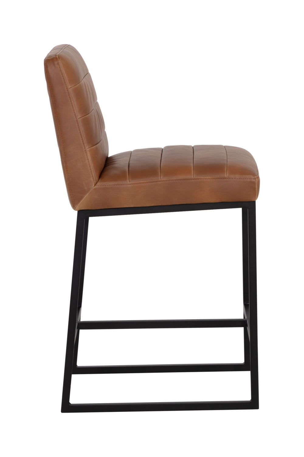   Modern European furniture - Modern Channel-Tufted Counter Stool - www.oroa.com | Oroa.com