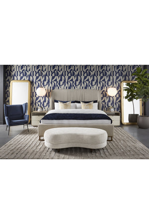   Modern European furniture - Cream Acacia 2-Drawer Nightstand - www.oroa.com | Oroa.com