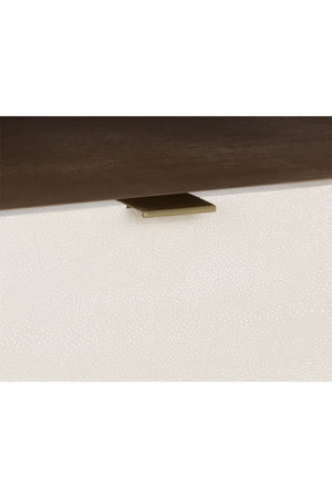   Modern European furniture - Cream Acacia 2-Drawer Nightstand - www.oroa.com | Oroa.com