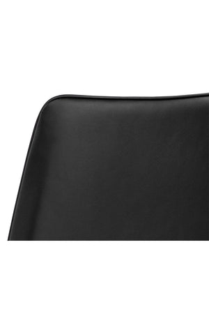   Modern European furniture - Leather Look Stackable Dining Chair - www.oroa.com | Oroa.com