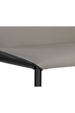   Modern European furniture - Leather Look Stackable Dining Chair - www.oroa.com | Oroa.com