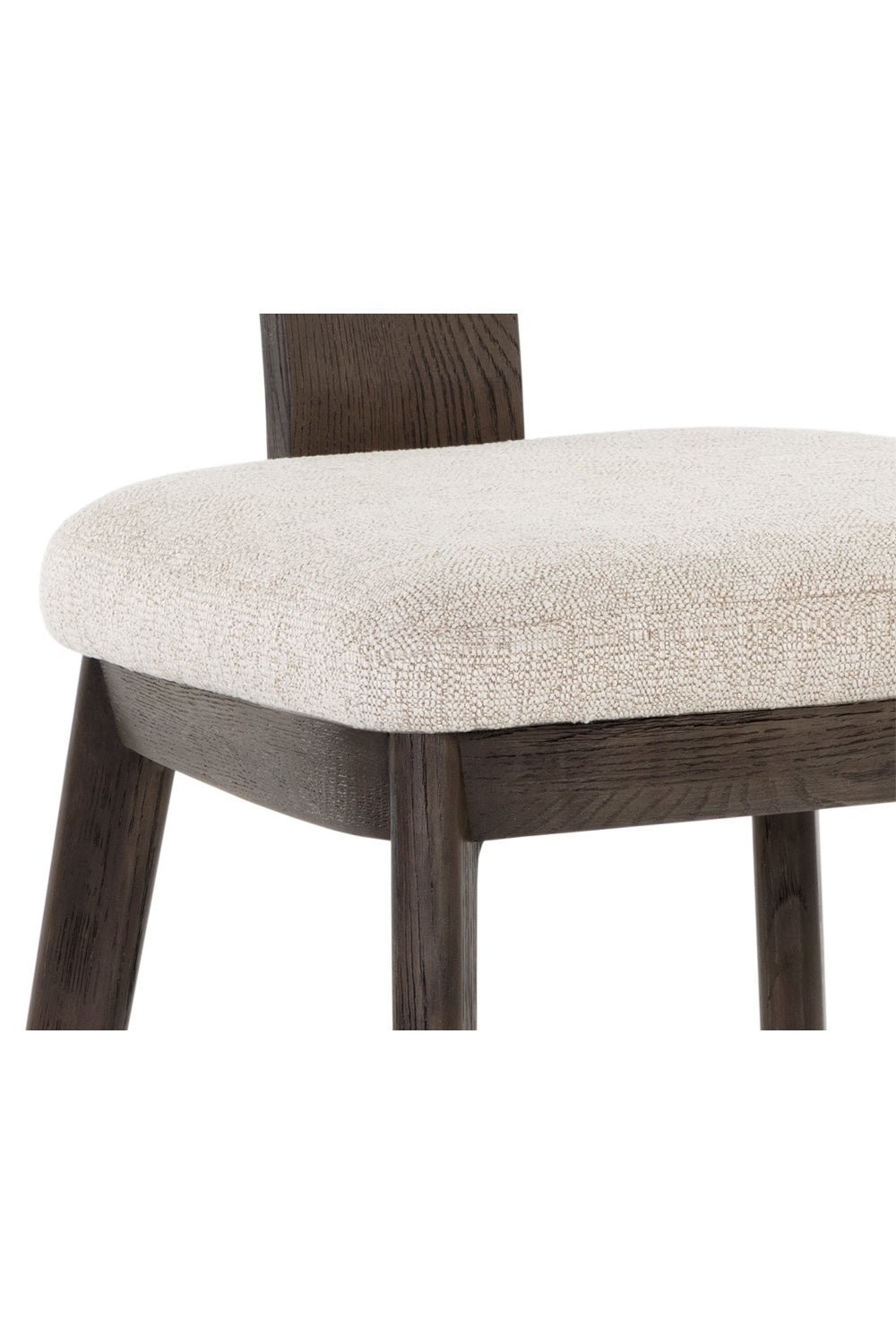   Modern European furniture - Cream Fabric Dining Chairs (2) - www.oroa.com | Oroa.com