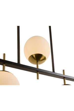   Modern European furniture - Frosted Glass Spheres Chandelier - www.oroa.com | Oroa.com