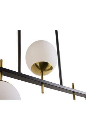  Modern European furniture - Frosted Glass Spheres Chandelier - www.oroa.com | Oroa.com