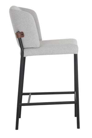   Modern European furniture - Light Gray Counter Stool - www.oroa.com | Oroa.com