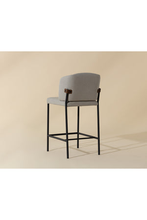   Modern European furniture - Light Gray Counter Stool - www.oroa.com | Oroa.com