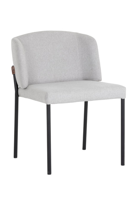   Modern European furniture - Light Gray Dining Chairs (2) - www.oroa.com | Oroa.com