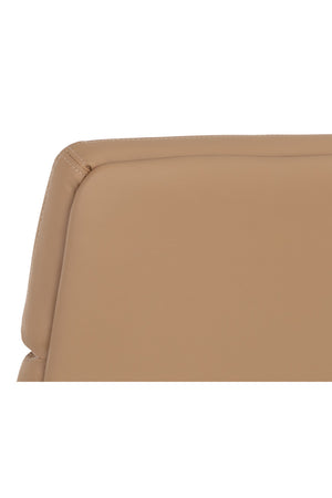   Modern European furniture - Gold Frame Upholstered Office Chair - www.oroa.com | Oroa.com