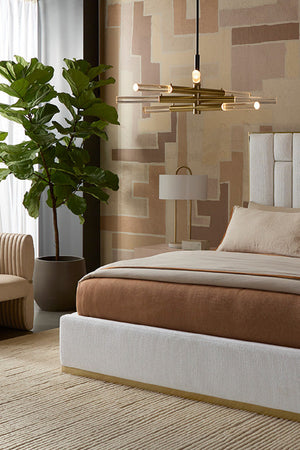   Modern European furniture - Gold Tubes Chandelier - www.oroa.com | Oroa.com