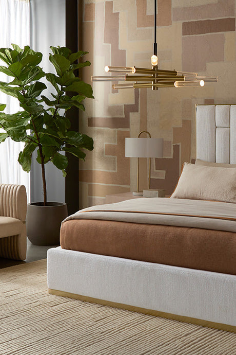   Modern European furniture - Gold Tubes Chandelier - www.oroa.com | Oroa.com