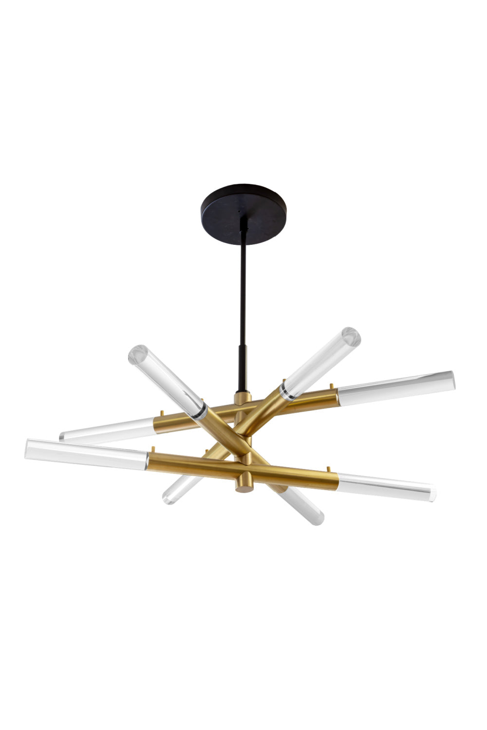   Modern European furniture - Gold Tubes Chandelier - www.oroa.com | Oroa.com
