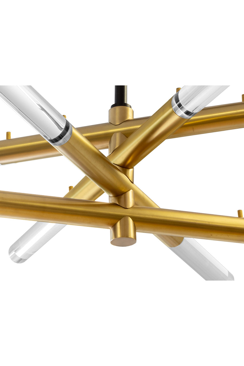   Modern European furniture - Gold Tubes Chandelier - www.oroa.com | Oroa.com