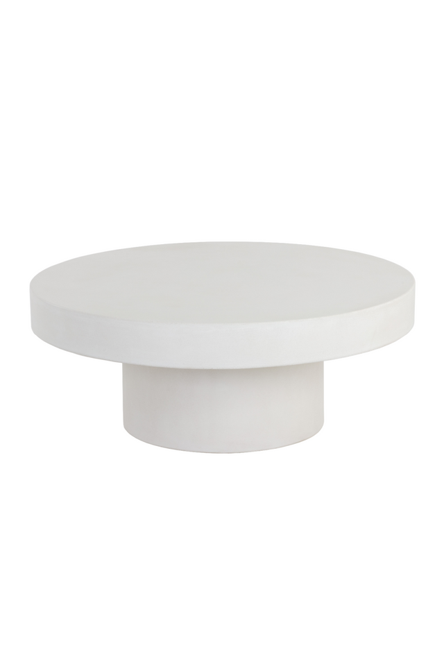 Modern European furniture - Black Concrete Indoor/Outdoor Coffee Table - www.oroa.com